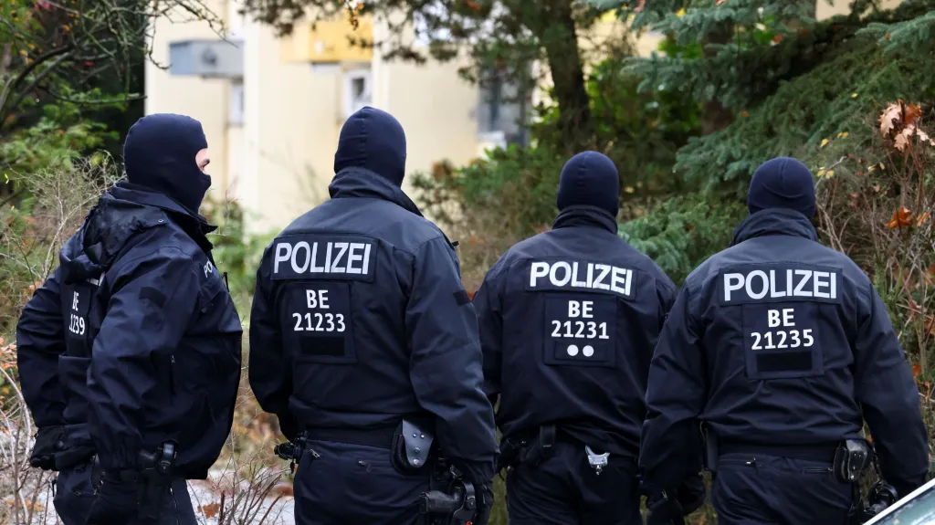 Německá policie – ilustrační foto