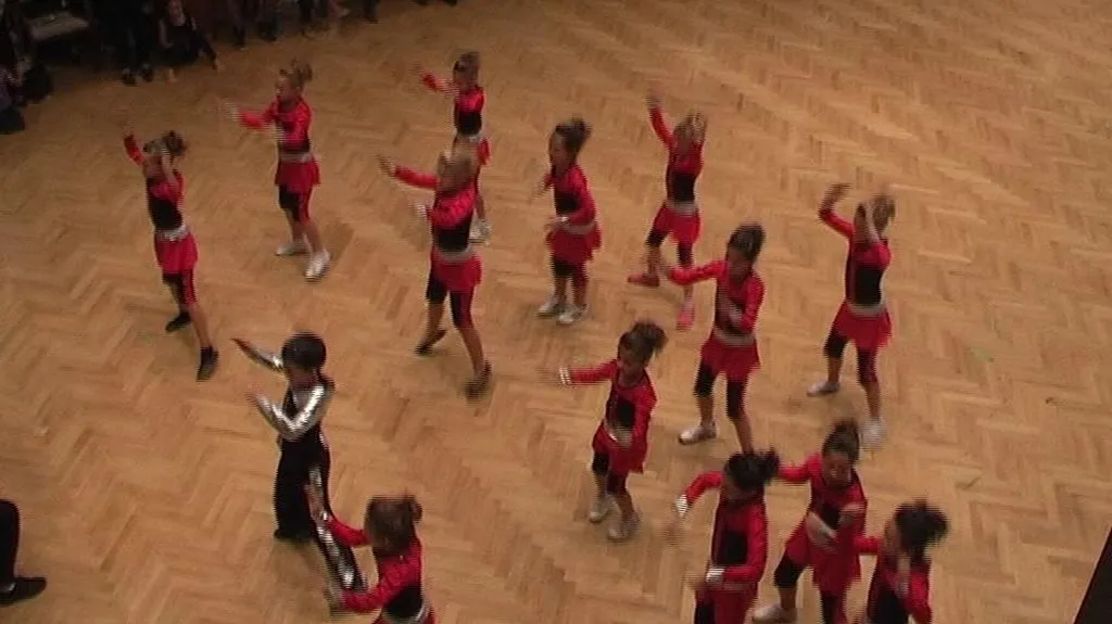 Taneční vystoupení v Klatovech