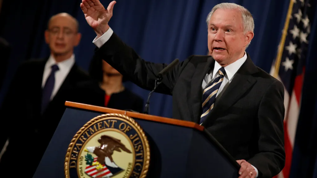 Americký ministr spravedlnosti Jeff Sessions