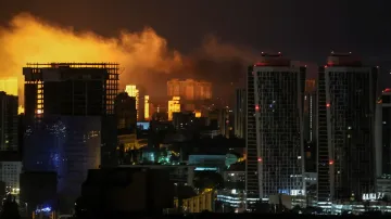 Ruský útok na Kyjev (28. 8. 2025)