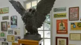 Litinová orlice v Mattoniho muzeu v Kyselce