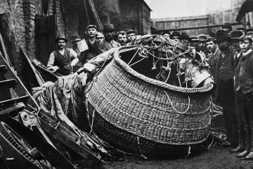 Vteřina dějepisu: Vzhůru dolů. Jak skončil (ne)slavný let balonu Kysibelka?