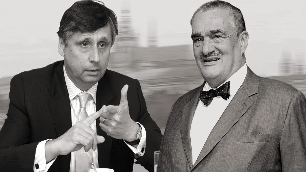 Jan Fischer a Karel Schwarzenberg