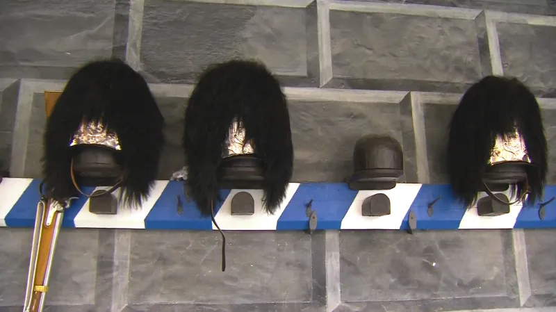 Medvědice - pokrývky hlavy granátníků