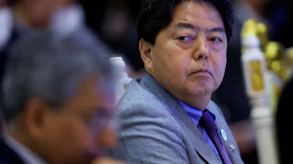 Japonský ministr zahraničí Jošimasa Hajaši