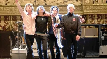 Rolling Stones v závěru Shine a Light