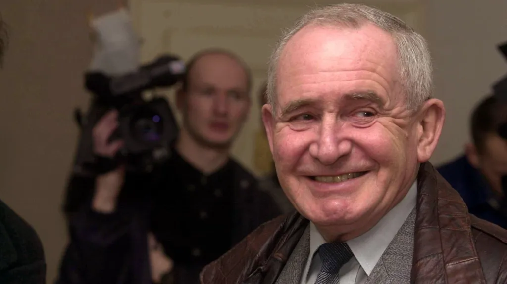 Petr Foglar na smínku z roku 2001