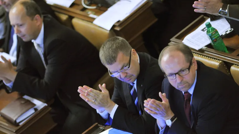 Marek Šnajdr, Petr Tluchoř a Ivan Fuksa