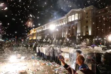 Po protestech v Sofii jsou desítky zraněných a zadržených. Organizátoři viní ze střetů provokatéry