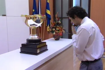 Zlín a okolí žijí dnešním finále. Vystaven byl i Prezidentský pohár