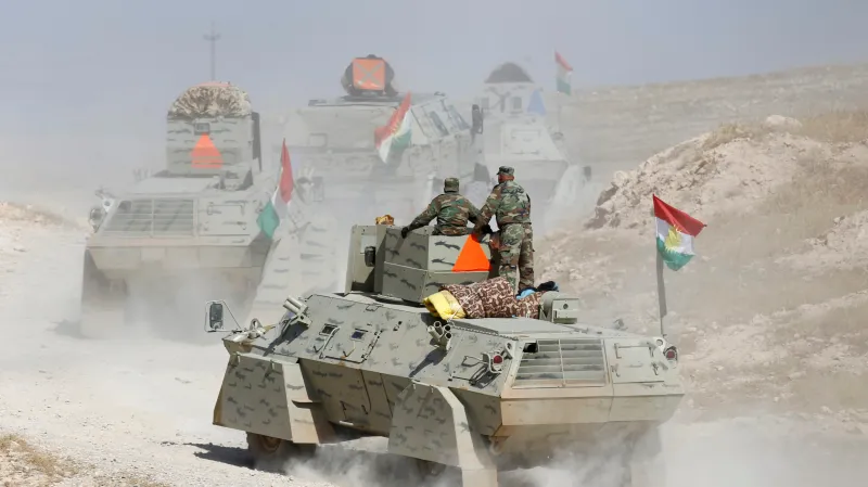 Zbraně v bojích o Mosul