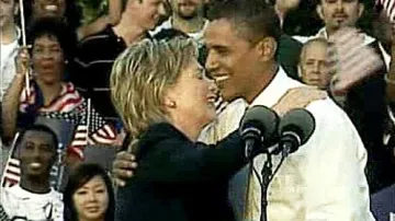 Hillary Clintonová a Barack Obama