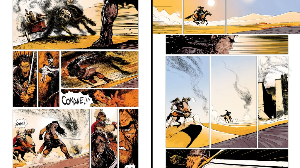 Z komiksu Conan z Cimmerie – svazek 1