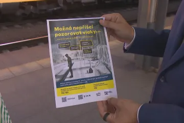 V prevenci sebevražd na železnici má pomoci kampaň