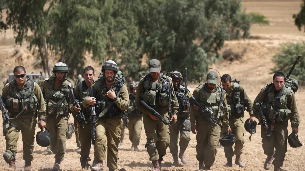 Izraelská armáda v pásmu Gazy