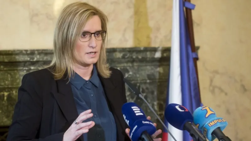 Ministryně pro místní rozvoj Karla Šlechtová