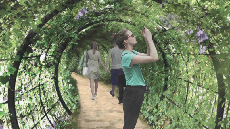 Plán úpravy brněnského parku Hády