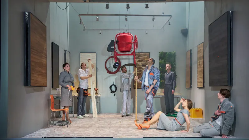 Z inscenace Fušeři