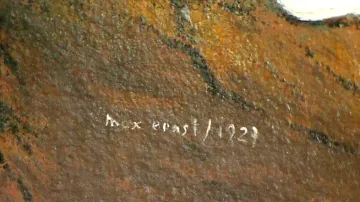 Padělaný obraz Maxe Ernsta