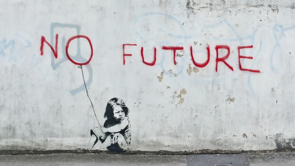 Banksy / No Future