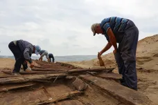 Srbští horníci náhodou objevili starověkou loď. Římské plavidlo je skvěle zachovalé