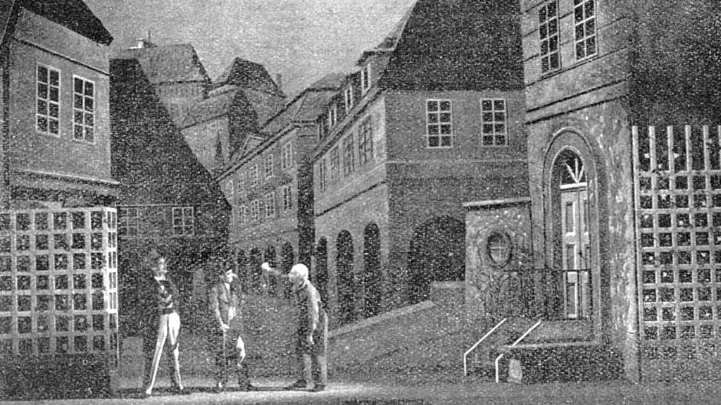 Nastudování zpěvohry Dráteník v Národním divadle v roce 1945