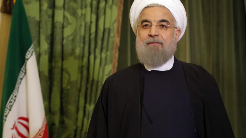 Íránský prezident Hasan Rouhání