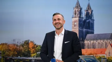 Lídr AfD v Sasku-Anhaltsku Ulrich Siegmund