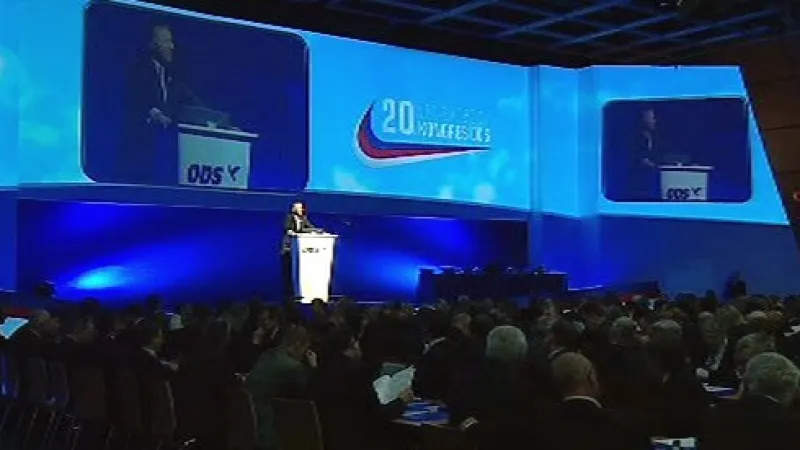 Projev předsedy ODS Mirka Topolánka na 20. kongresu strany