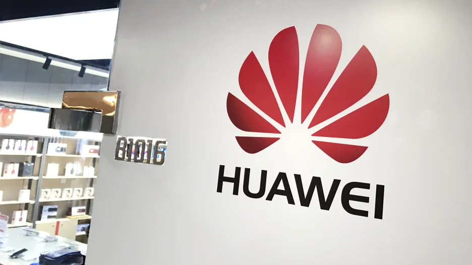 Obchod Huawei v Číně
