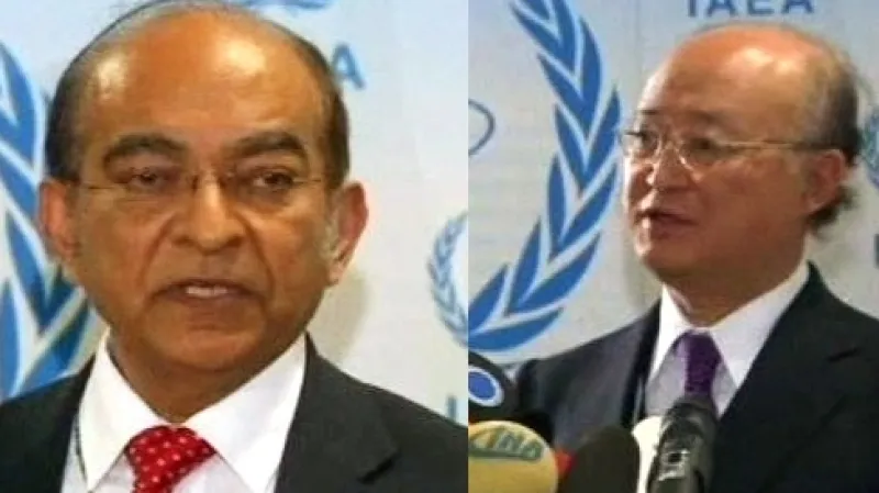 Abdul Samad Minty a Jukija Amano