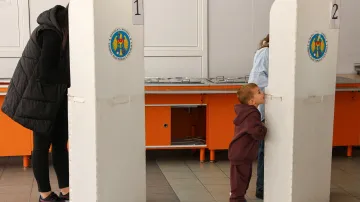 Moldavané hlasovali ve volbách
