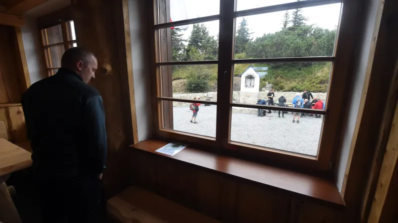 Bezručova chata na Lysé hoře