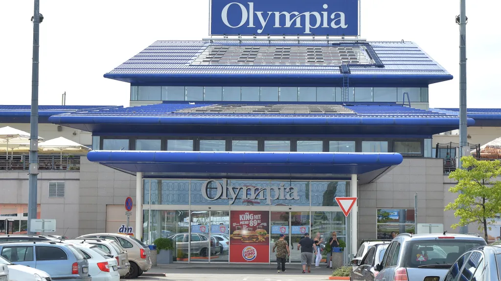 Brněnské obchodní centrum Olympia