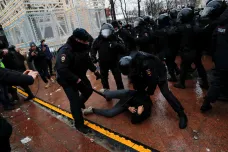Tvrdé policejní zásahy při demonstracích byly namístě, míní Kreml