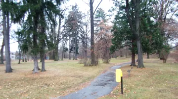 Americký park v Holešově