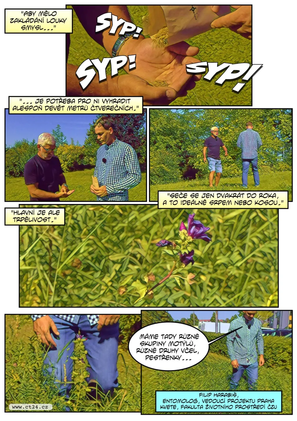 ČZU spustila projekt Praha kvete