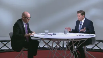 Oto Klempíř (za Motoristy) v Nedělní debatě, 26. dubna 2026