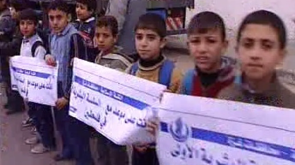 Protest Palestinců