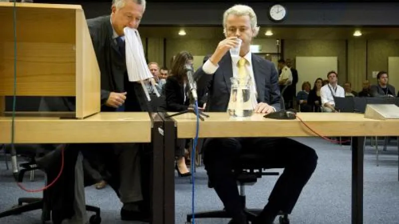 Geert Wilders a Bram Moszkowicz