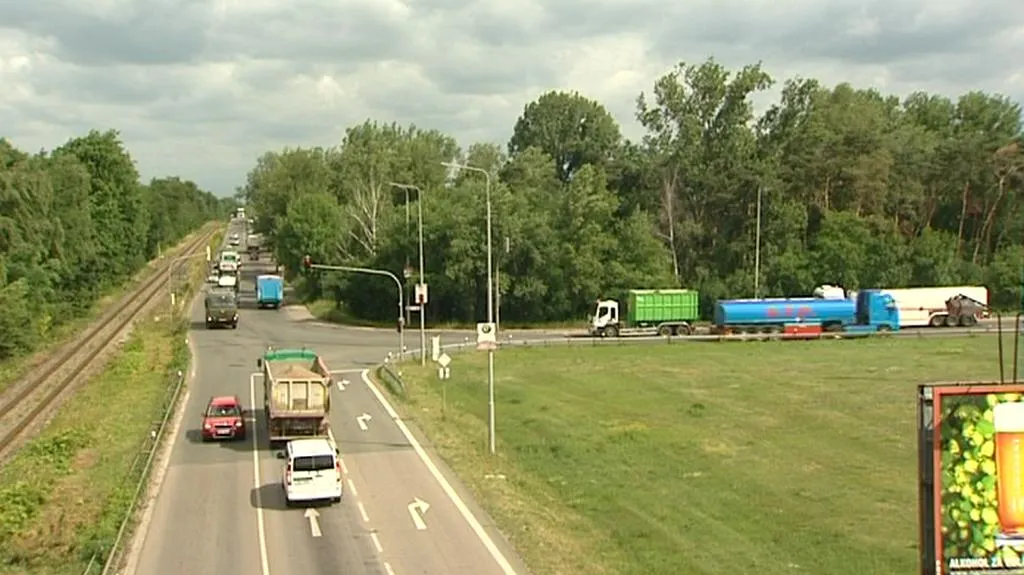 Křižovatka u Parama