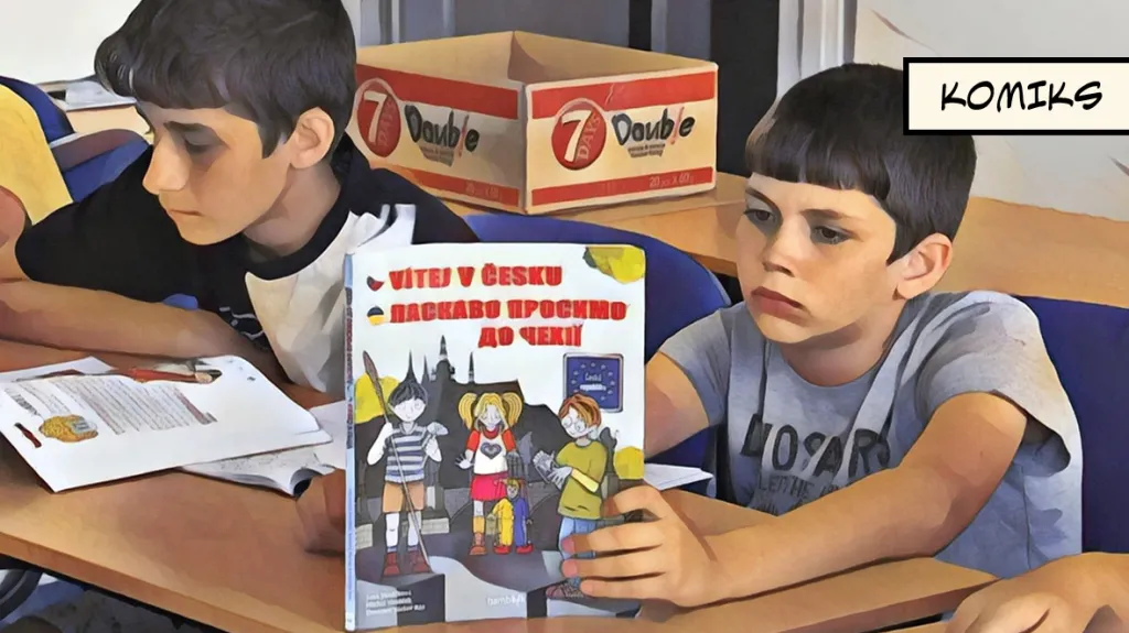 Nová kniha pomáhá ukrajinským dětem s adaptací v Česku