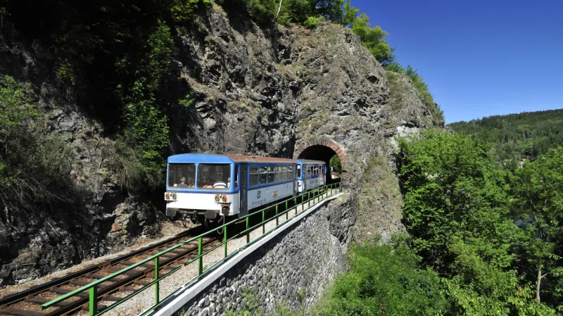 Tunely u Ledečka jsou jedním z proslulých míst takzvaného horního pacifiku
