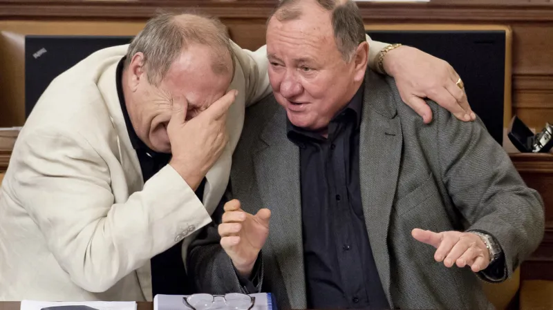 Jaroslav Zavadil (ČSSD) a Vítězslav Jandák (ČSSD)