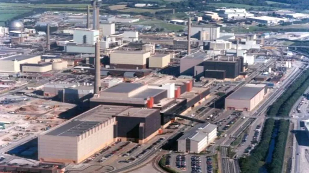 Jaderný komplex v Sellafieldu