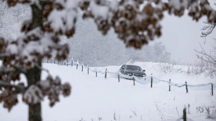 V jižních Čechách napadlo až 75 centimetrů sněhu