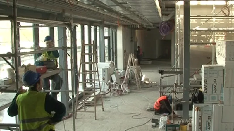 Dokončování interiérových prací