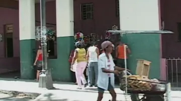 Pouliční prodej na Kubě