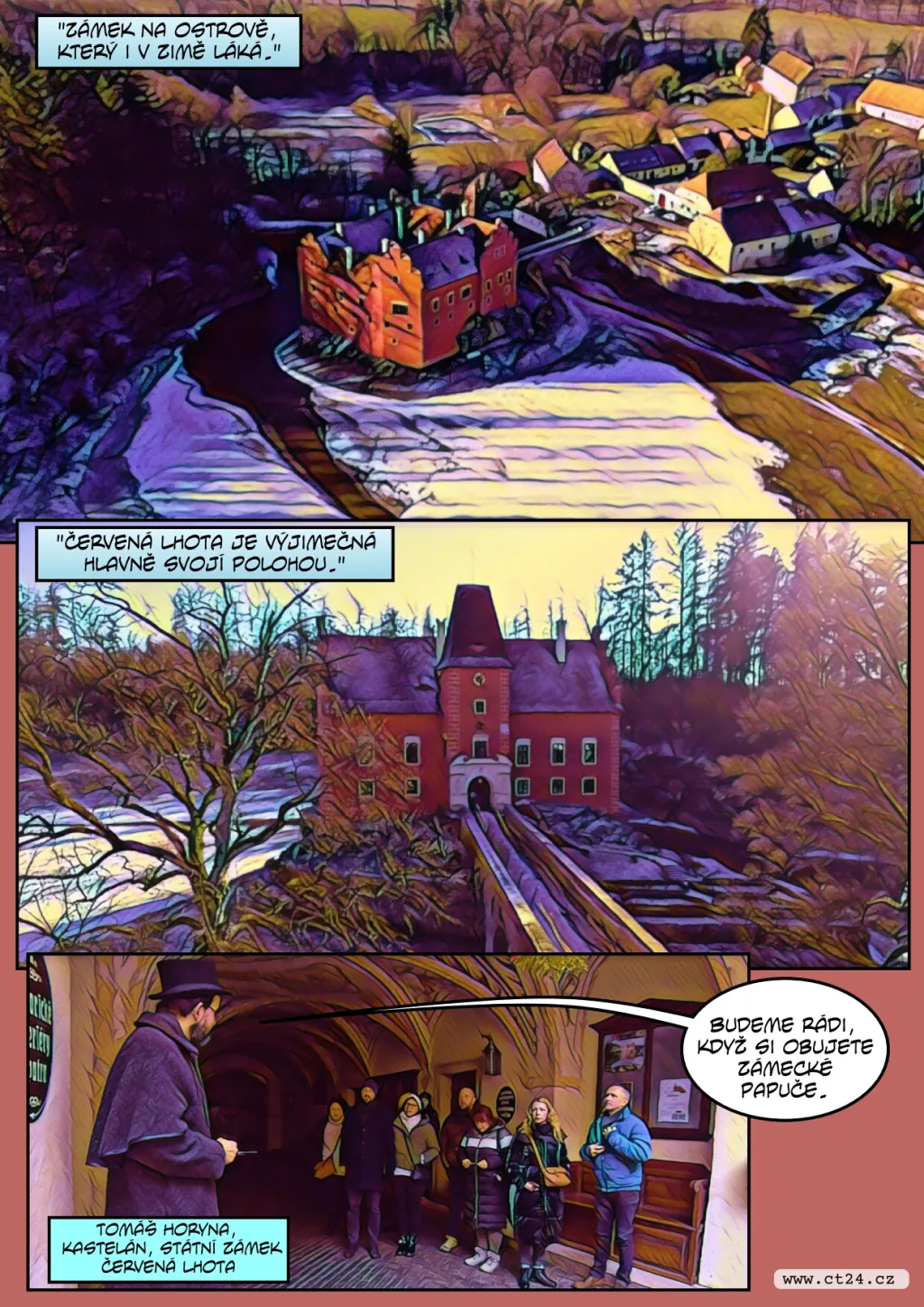 Zámek Červená Lhota nabízí mimořádné prohlídky