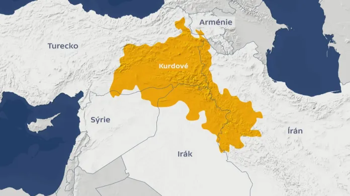 Území obývané Kurdy